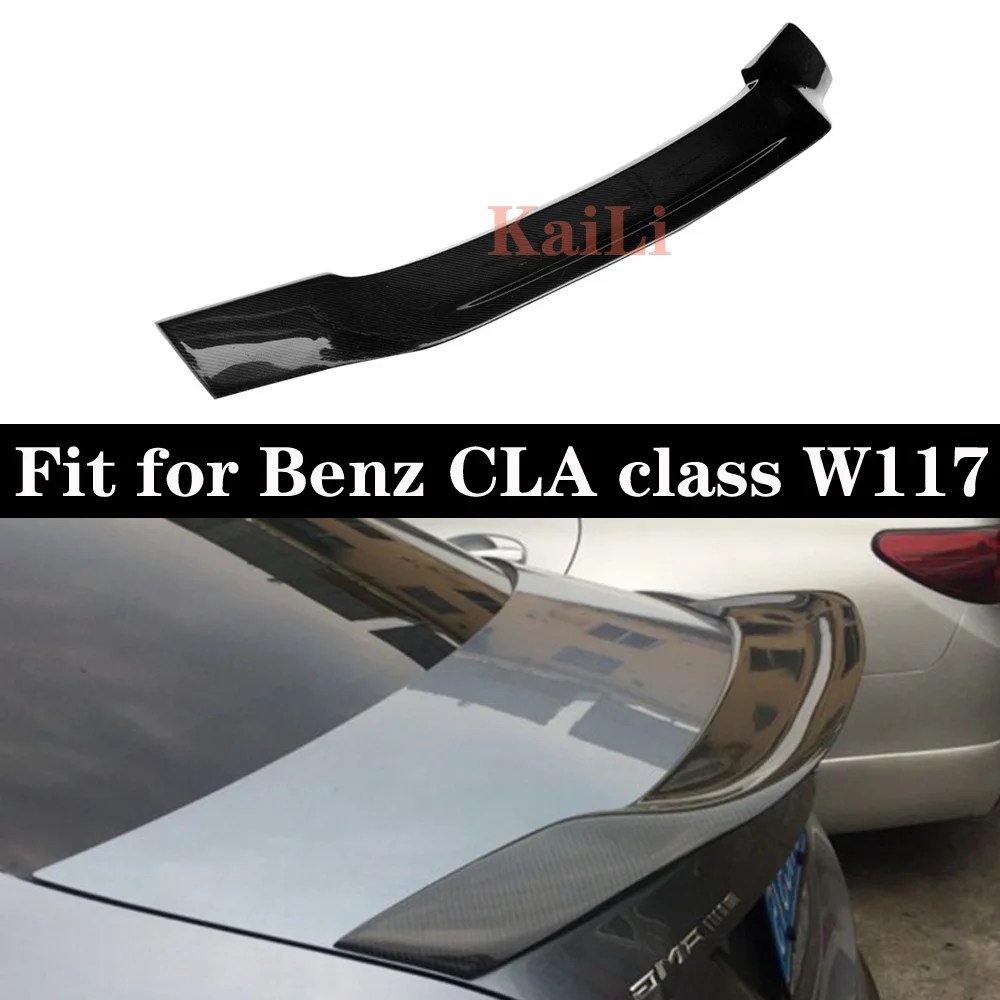 Спойлер для заднего багажника из углеродного волокна Mercedes CLA class W117 C117 CLA200 250 260