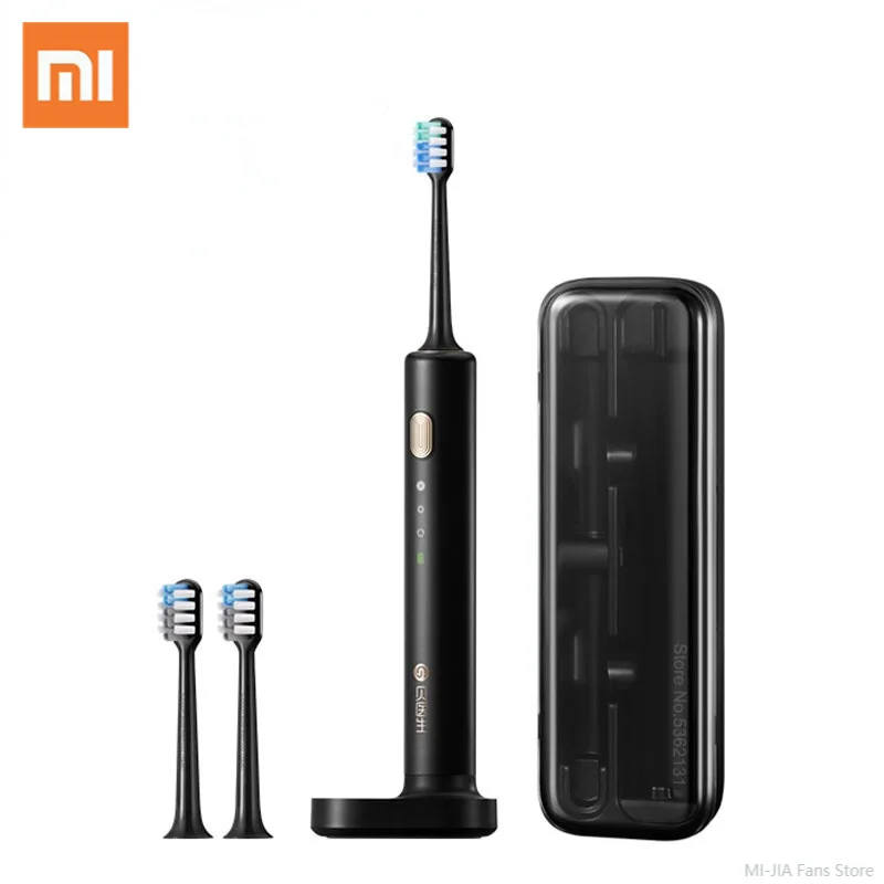 

Зубная щетка Xiaomi DR.BEI звуковая электрическая с вибрацией, индуктивный перезаряжаемый дорожный прибор для зуб для взрослых с 3 насадками
