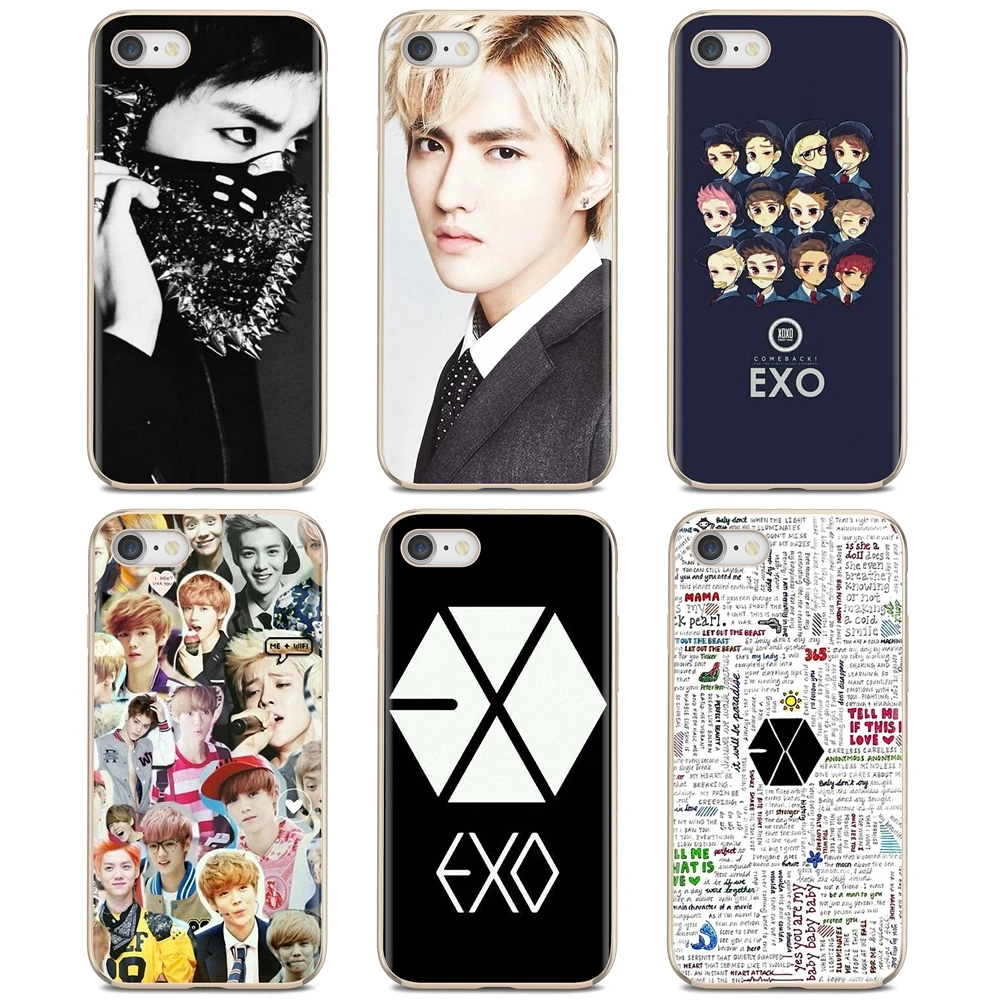 Мягкие чехлы из ТПУ для Samsung Galaxy A9 A8 Star Lite A3 A5 A7 A6 Plus 2018 2015 2016 2017 Exo F Kpop S band BTS C