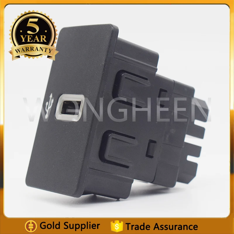 Фото Новый USB-модуль интерфейса для Ford Focus, Mustang, Transit, Explorer 2017 года, модуль Apple CarPlay, медиа-хаб HU5T-14F014-AB USB №2