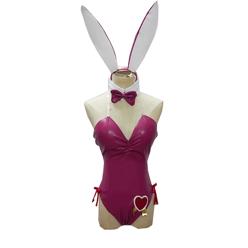 

Anime Code Geass Kallen Stadtfeld Cosplay Costumes Sexy Red Bunny Girl Jumpsuit/Bikini Unisex Role Play Clothing High-End Custom