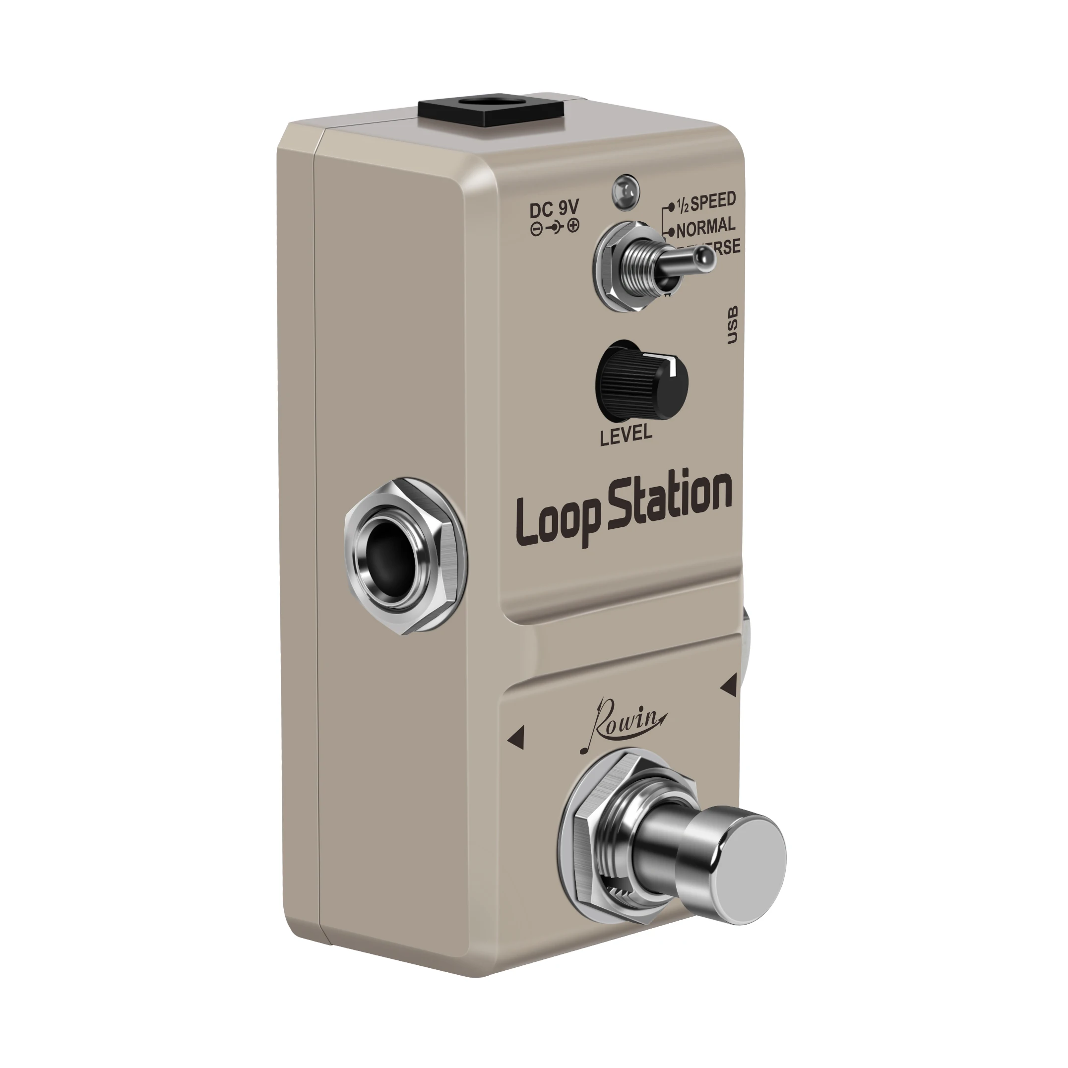 Rowin LN-332S Loop Station Looper педаль эффектов неограниченные нагрузки 10 м циклического хода