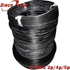 Провод для электронной печатной платы, 200 мрулон, медная линия из луженой меди, 24AWG резиновый кабель 2P 4P 5P, Многожильная линия для ремонта приборов DHL