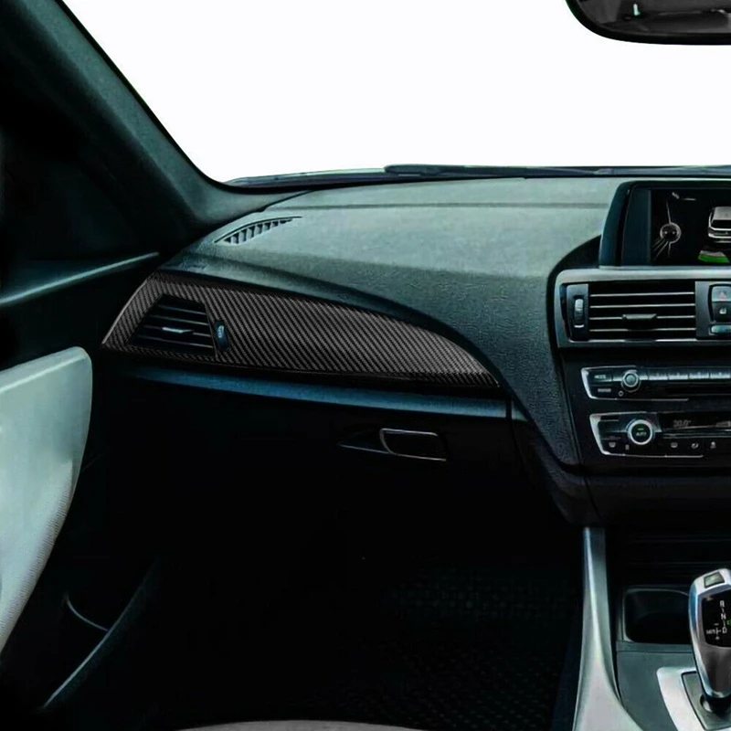 

RHD Dashboard Panel Cover Sticker with Steering Wheel Cover Trim for BMW 1 3 Series F20 F30 F34 3GT 320I 118 F21 F22