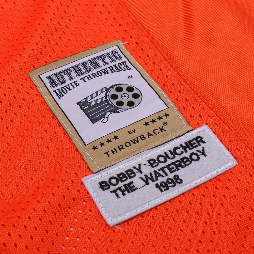 Трикотажные изделия для американского футбола Waterboy 9 Sandler Бобби мяше оранжевые