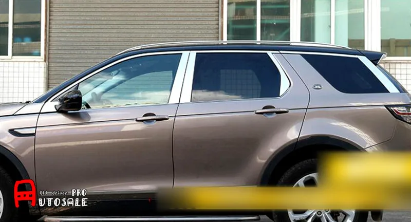 

Стайлинг автомобиля для Land Rover Discovery Sport 2015 2016 нержавеющая хромированная полноэкранная Обложка 22 шт./компл.