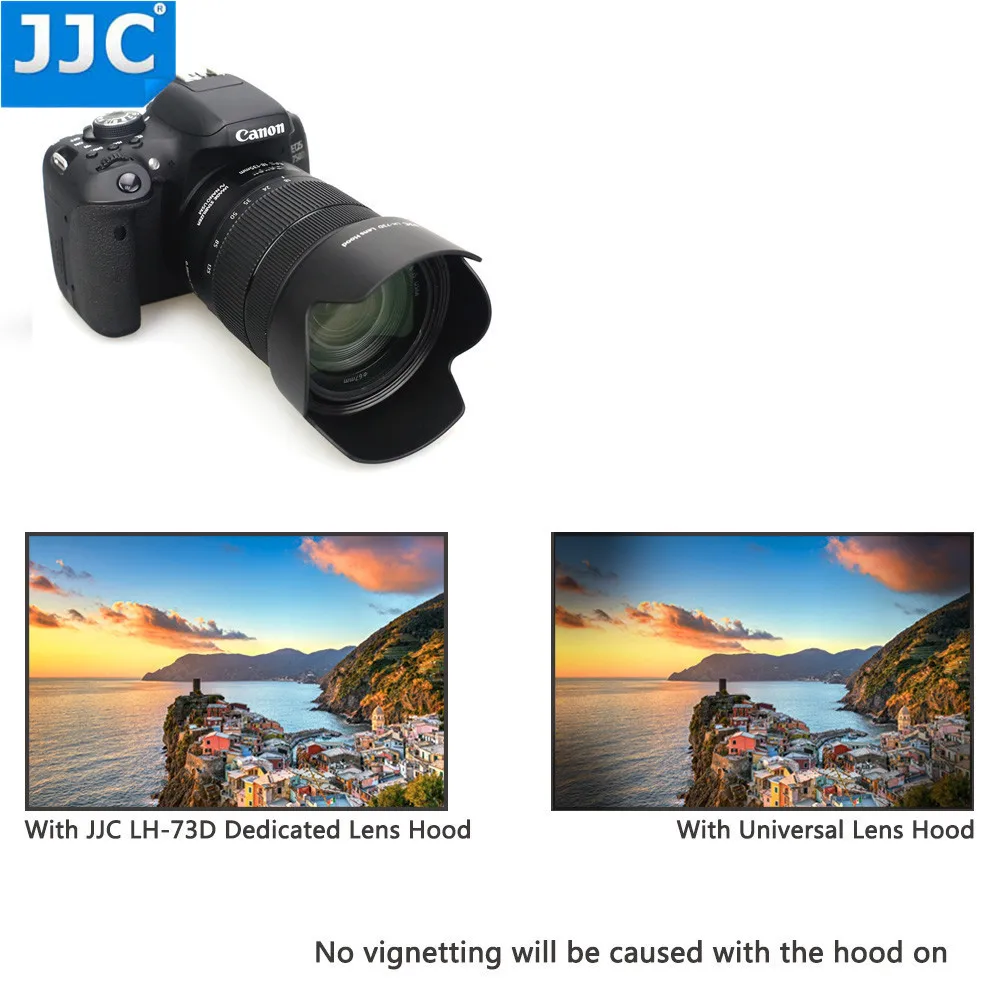 JJC бленда объектива для Canon EF S 18 135 мм f/3 5 6 is USM RF 24 104 F4 L IS объектив на EOS R6 80D 77D 60D