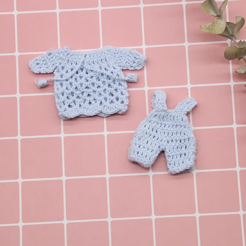 4 шт Мини трикотажная одежда DIY кукла декоративные принадлежности мобильный