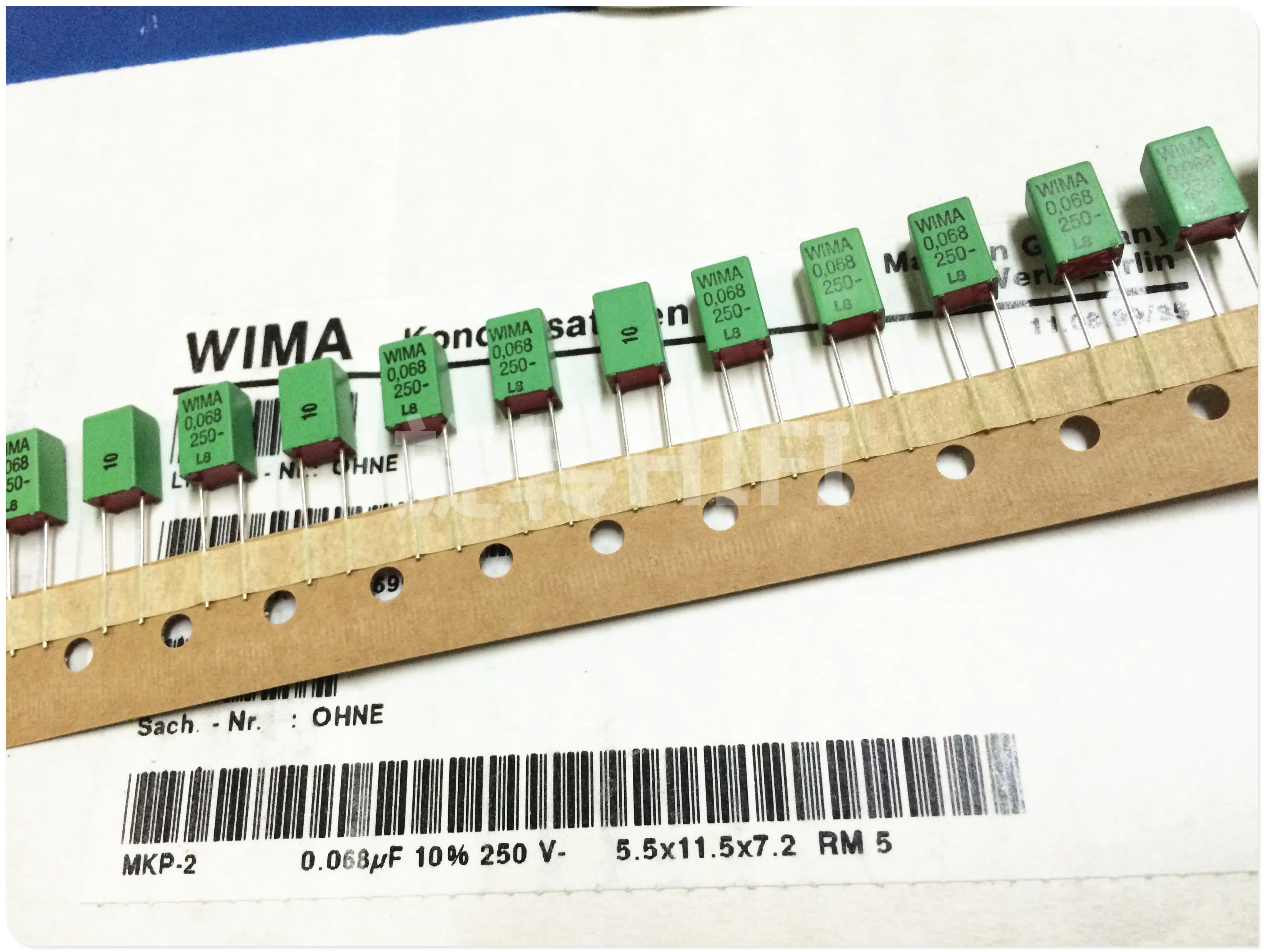 10 шт. новая аудиосистема WIMA MKP2 0 068 мкФ 250 в 68NF 68nF/250 PCM5mm горячая распродажа 683/250 P5MM