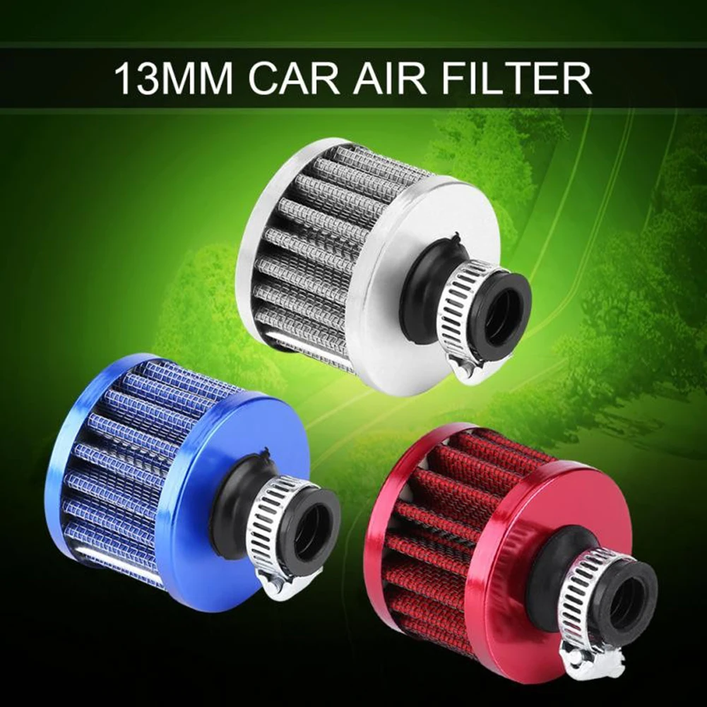 Универсальный 12 мм Автомобильный конусный фильтр для холодного