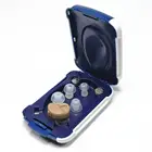 Слуховой аппарат K80, усилитель звука, щетка для чистки ушей ложка для воска, чехол для хранения аккумулятора для взрослых и пожилых людей