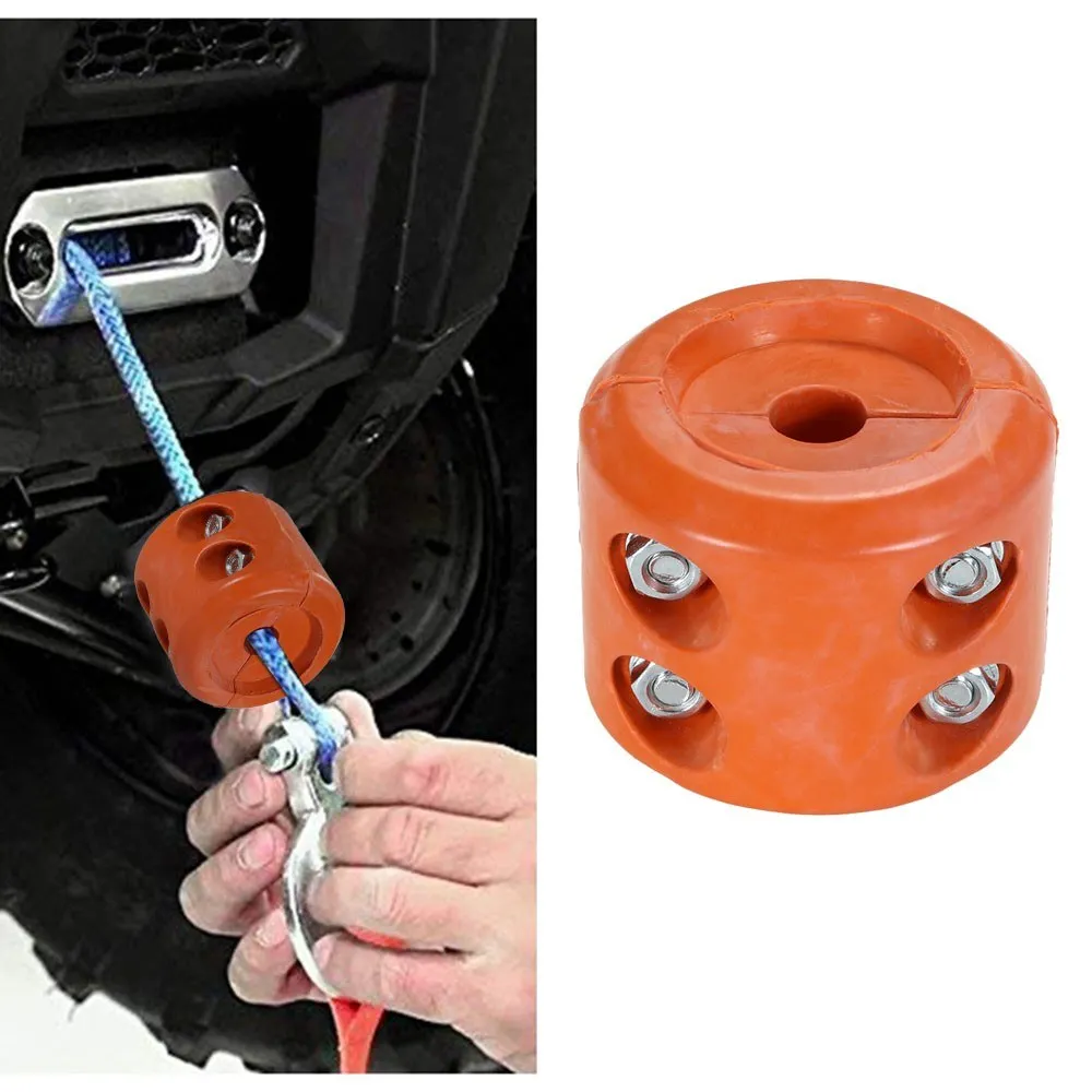 

Cable Hook Stop Stopper Rubber Cushion for ATV UTV Winch