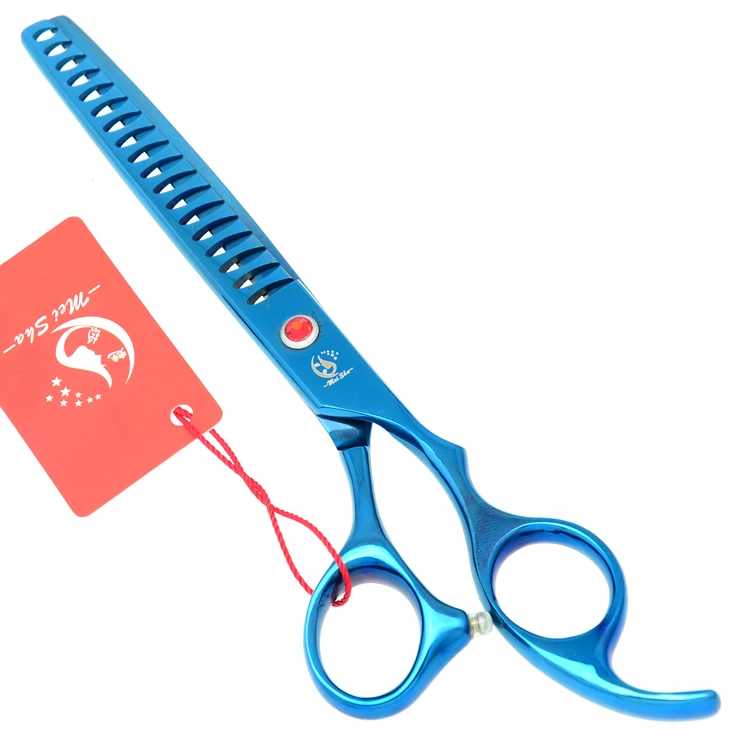 Meisha 7 дюймов профессиональные ножницы для стрижки собак истончающие изогнутые