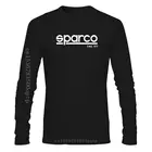 Новая футболка с защитой от загрязнения, футболка Sparco с древесным углем, Классическая моющаяся дышащая многоразовая Футболка с принтом