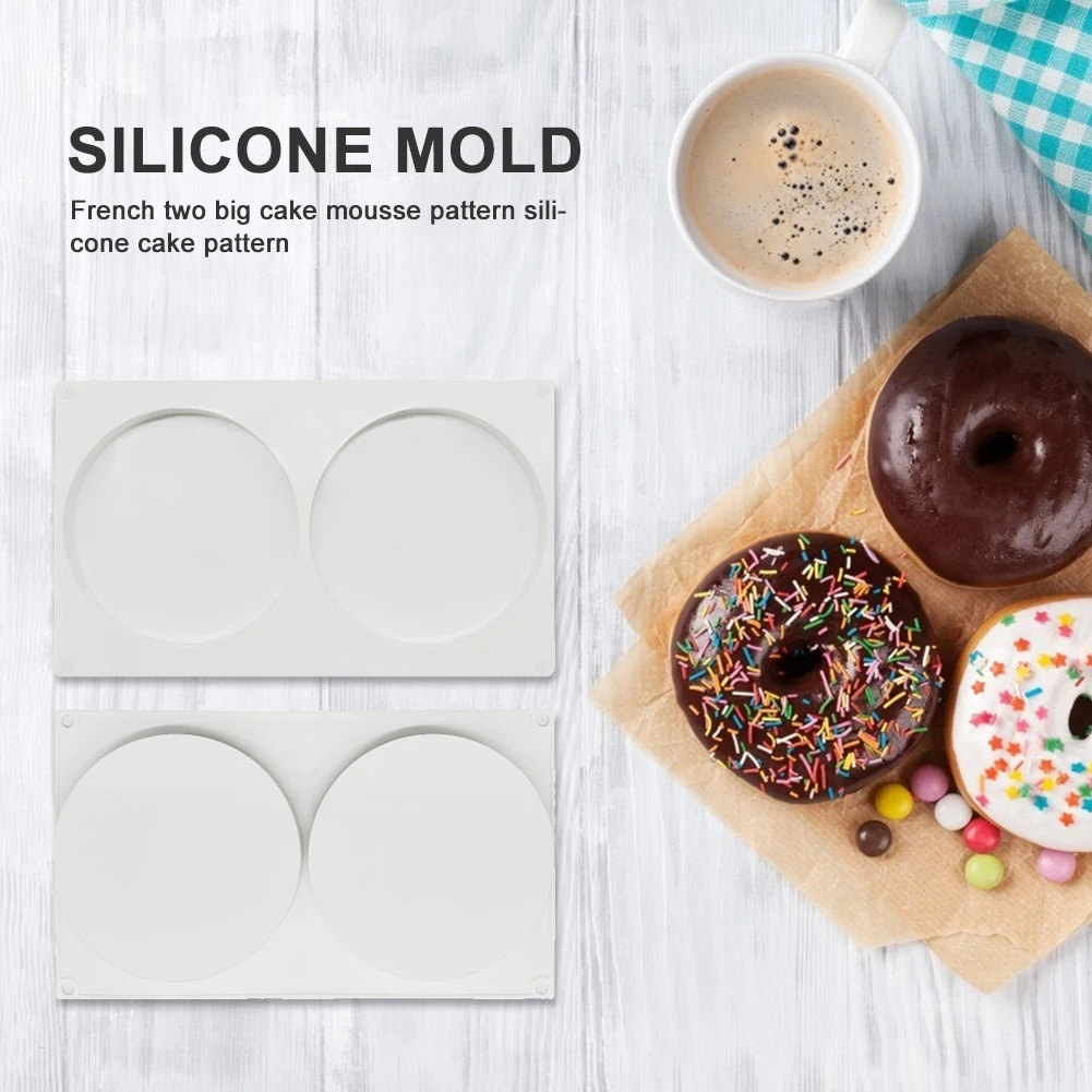 

Silicone Cake Molds Chocolate Muffin Mousse Cake Mould Dessert DIY Baking Tray Pastry Decoration Tools Kitchen Gadget