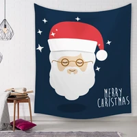 christmas wall hanging tapestry wall blue christmas wall decor high quality tapestry home decor