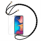 Наплечное ожерелье шнур шнурки с веревкой чехол для iPhone 7 8 Plus X XR XS 13 11 Pro Max 12 мини Прозрачный чехол на цепочке