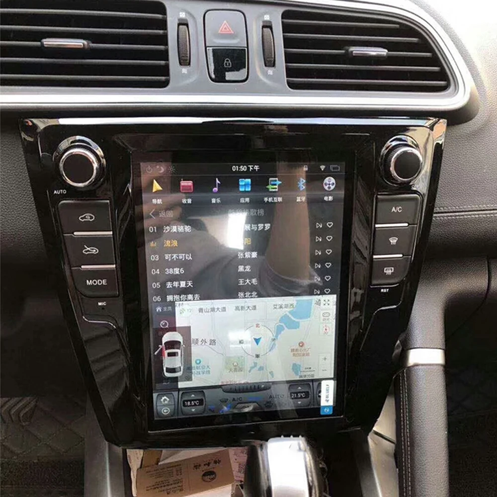 Автомобильный мультимедийный плеер стерео GPS DVD радио навигация Android экран для