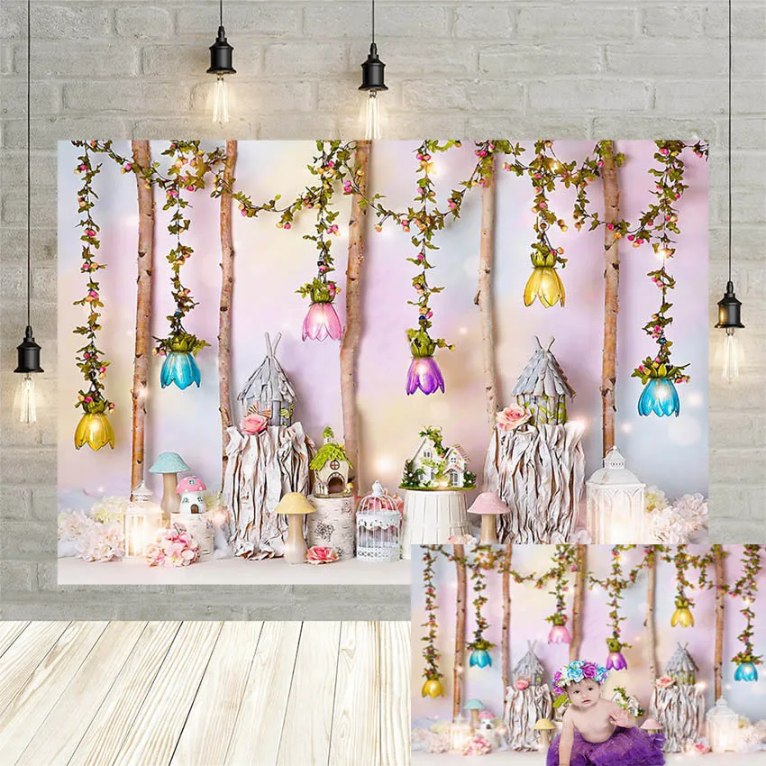 

Mehofond весенний Пасхальный фон для фотосъемки с изображением природы и цветов новорожденных девочек малышей раскрывающий Портрет фон для фо...