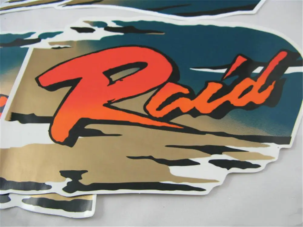 Грязи мотоцикл стикер Графический комплект топливный бак наклейка на газа