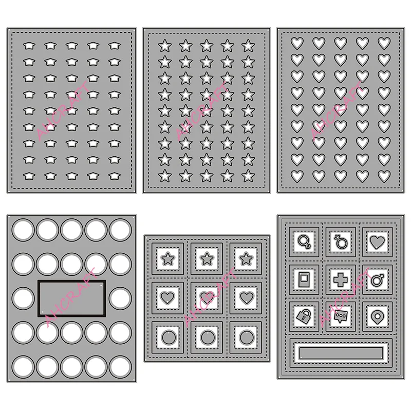 

AliliArts Metal Cutting Dies Frame collection diy Scrapbooking Photo Album Decorative Embossing PaperCard Crafts Die 2020