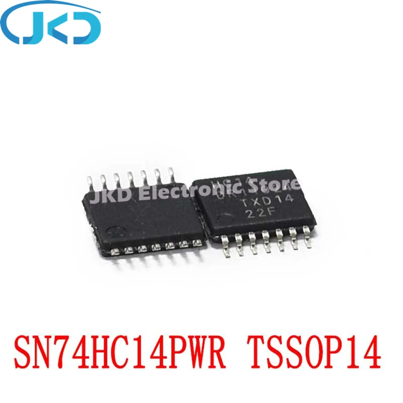 

10 шт. 74HC14PWR 74HC14PW 74HC14P 74HC14 TSSOP-10 Новая интегральная схема