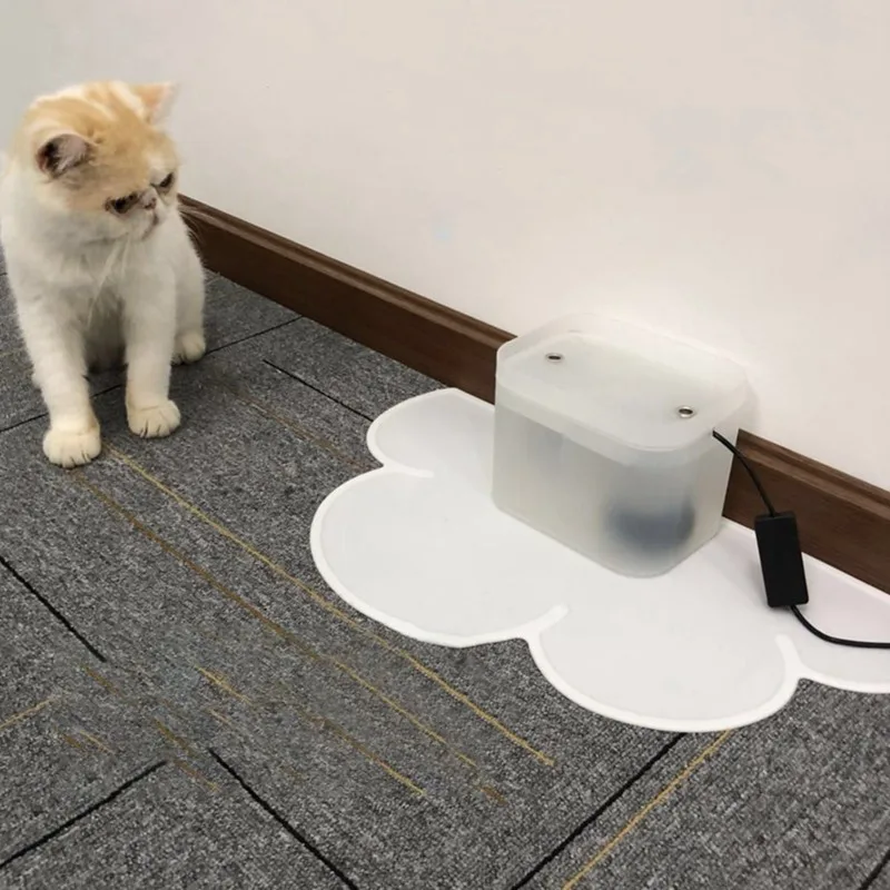 Electric Active Oxygen Fountain Water Feeder Cat Dogs Automatic Circulation Drinker | Дом и сад
