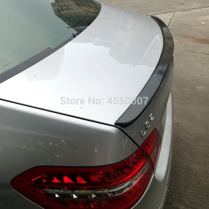 Спойлер для Mercedes Benz W212 E320 E260 E300 E63 задний спойлер из АБС материала 4 дверей 2008 2009 2010