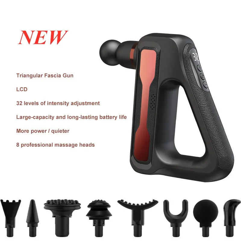 

Health Massage Gun Massager Muscle Relax Body Relaxation Electric Massager High Frequency Deep Tissue Muscle Massage Gun