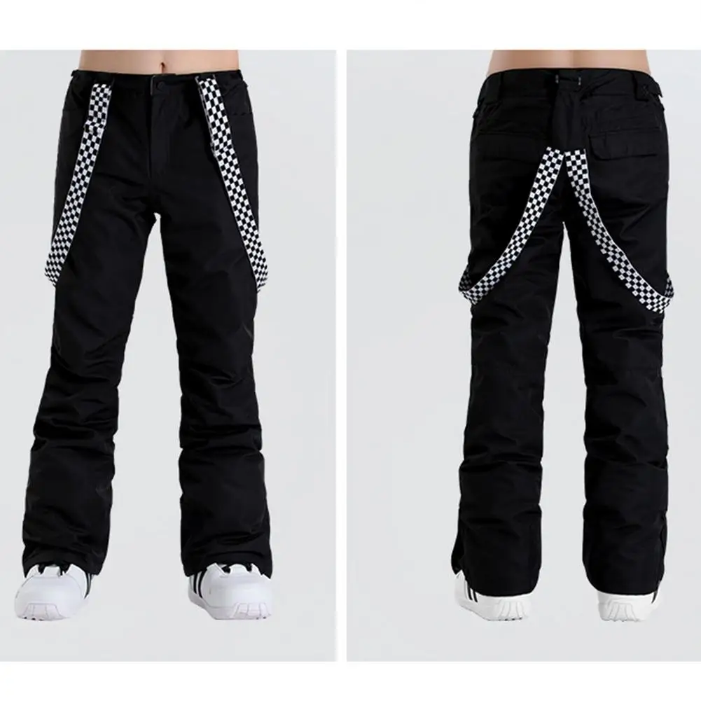 

Skiing Pants Brand New Warm Outdoor Sports Waterproof Thinken Women's Snow Trousers Suspenders Winter Snowboard Pants