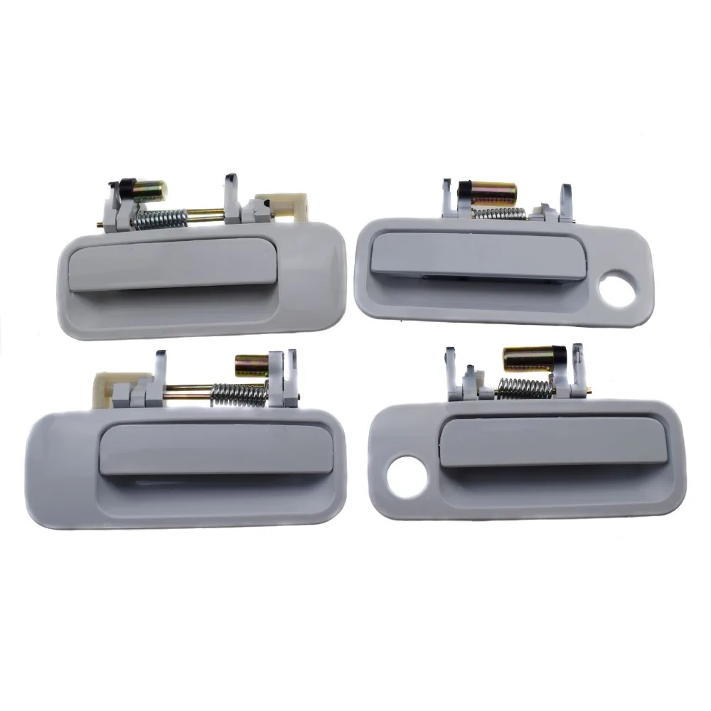 Наружные дверные ручки Белый Передний Задний правый левый для Toyota Camry 1997 2001