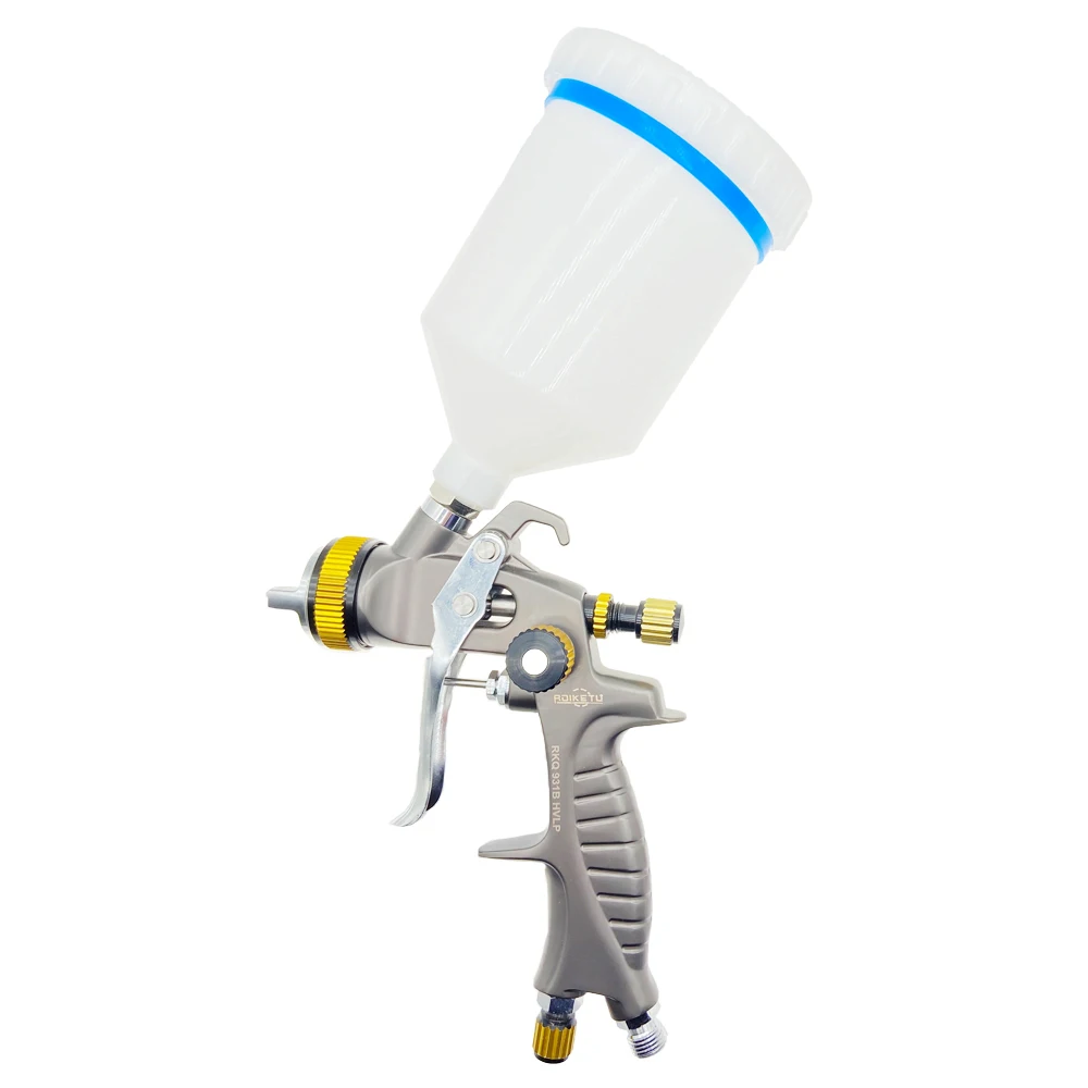 ROLKETU 931B 1.3mm Nozzle Professional Spray Gun Sprayer Paint Air Mini for Painting Cars Aerograph Tool | Инструменты