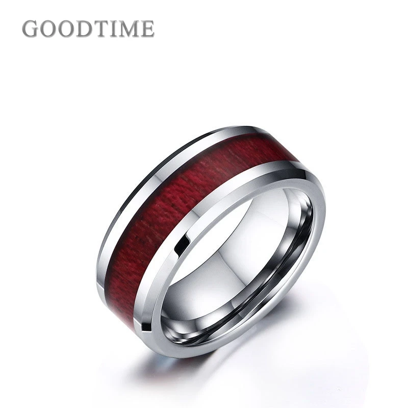 Трендовое мужское кольцо из карбида вольфрама обручальные кольца вечерние