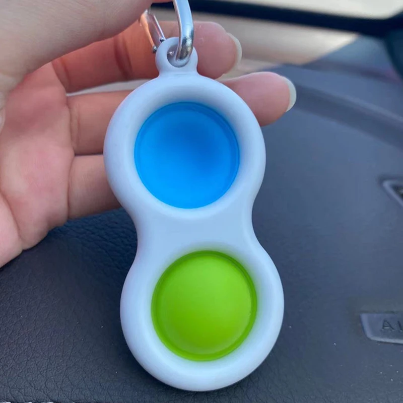 

Newest Luminous Fidget Simple Dimple Toy Fat Brain Push Stress Relief Toys Hand Fidget For Kid Adults Autism Special Needs Toy