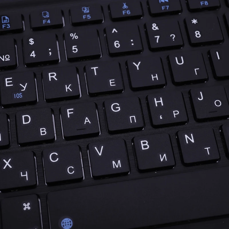 Русская клавиатура ультра тонкая Bluetooth 3 0 Беспроводная для компьютера офиса