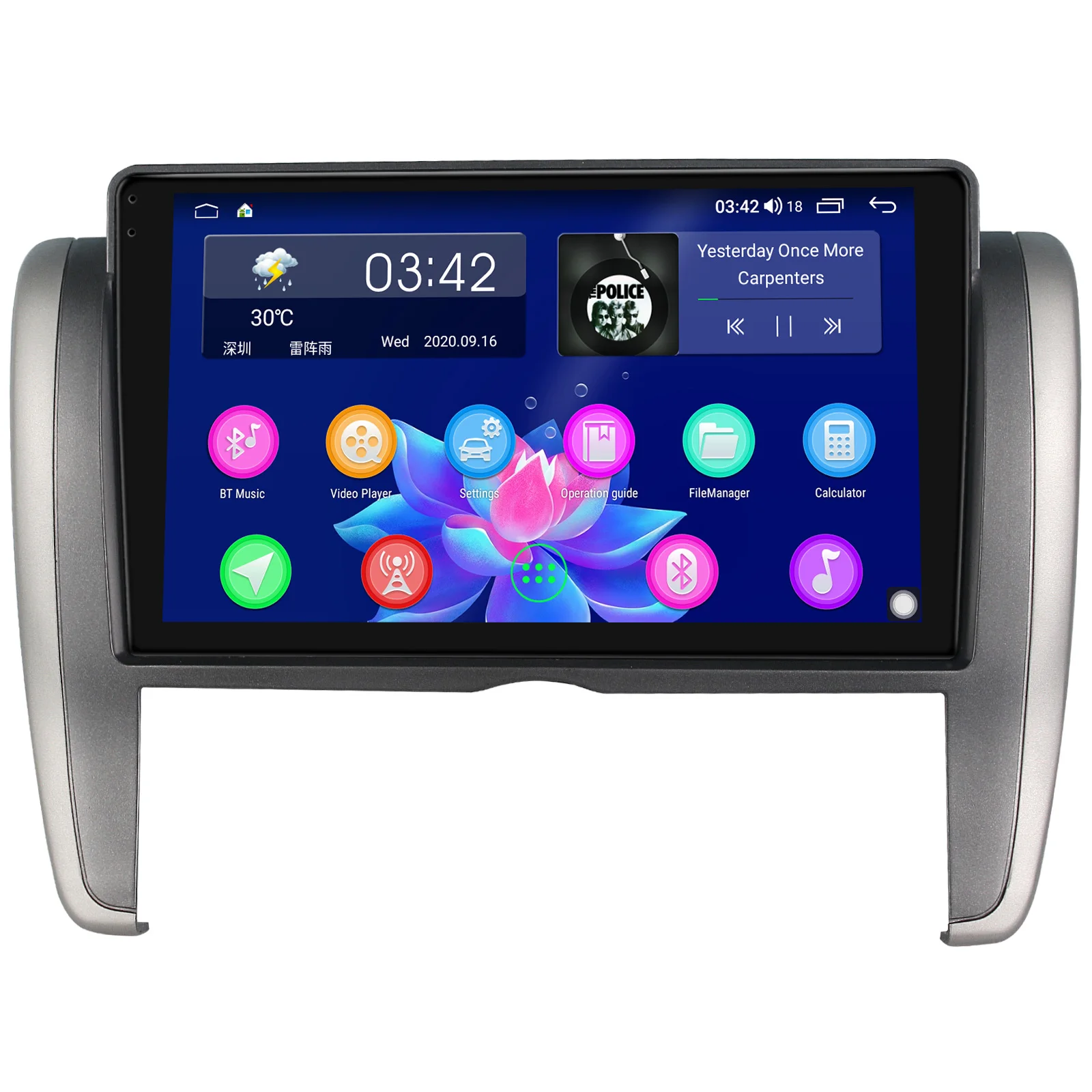 구매 라디오 테이프 레코더 무선 Carplay 블루투스 카메라 자동차 용품 Toyota Allion Premio 2007-2016 스티어링 휠 제어