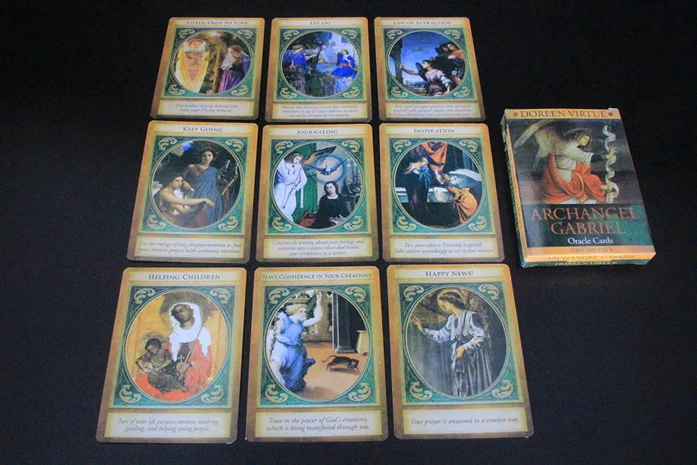 

Oracle Tarot Cards of Archangel Gabriel Divination Fate Oracle Party Deck Board Game Funny Playing Card
