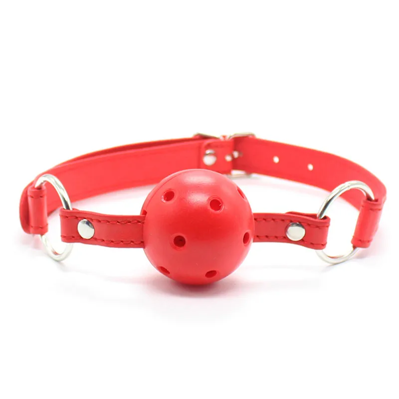 Soft Silicone Open Mouth Gag Ball Adjustable Bondage Restraints Sex Toy For Adults Hole Ventilation Women | Красота и здоровье