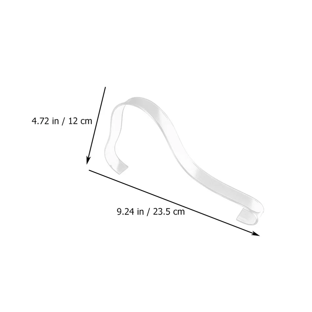 

5 Pairs 3mm Elastic Sandals Rack High Heels Display Rack Display Shoes Bracket