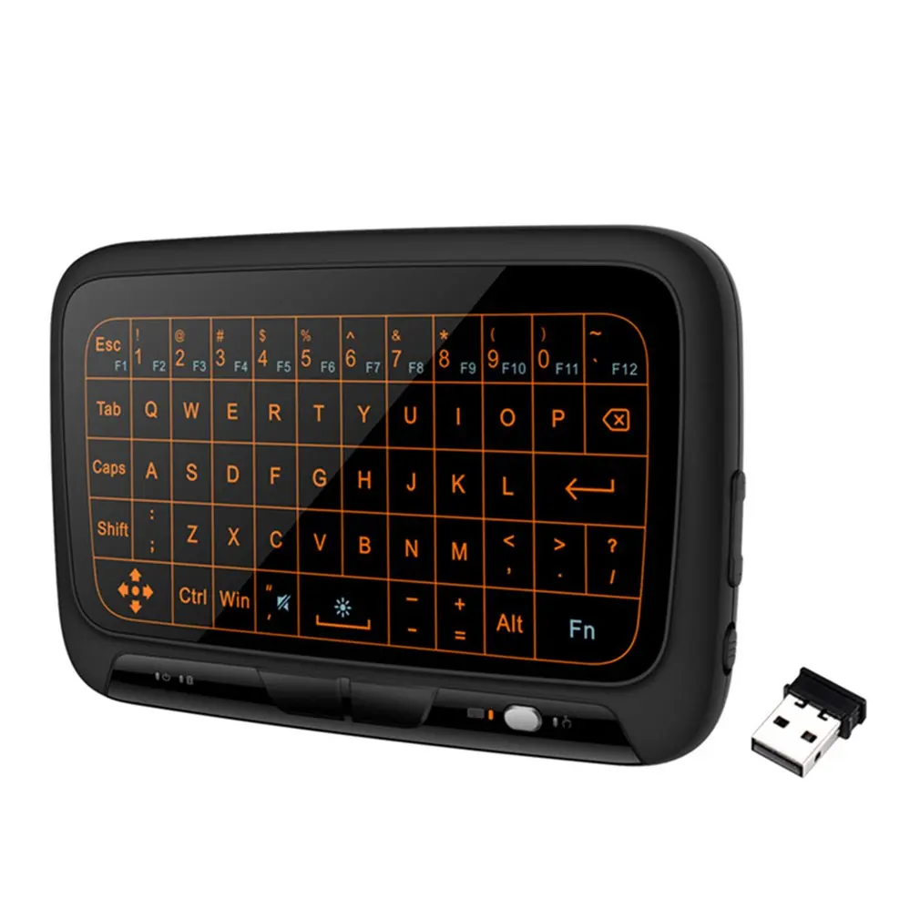 H18+ 2.4GHz Backlight Mini Wireless Keyboard Remote Touchpad Combo For Smart TV Android Box PC | Электроника