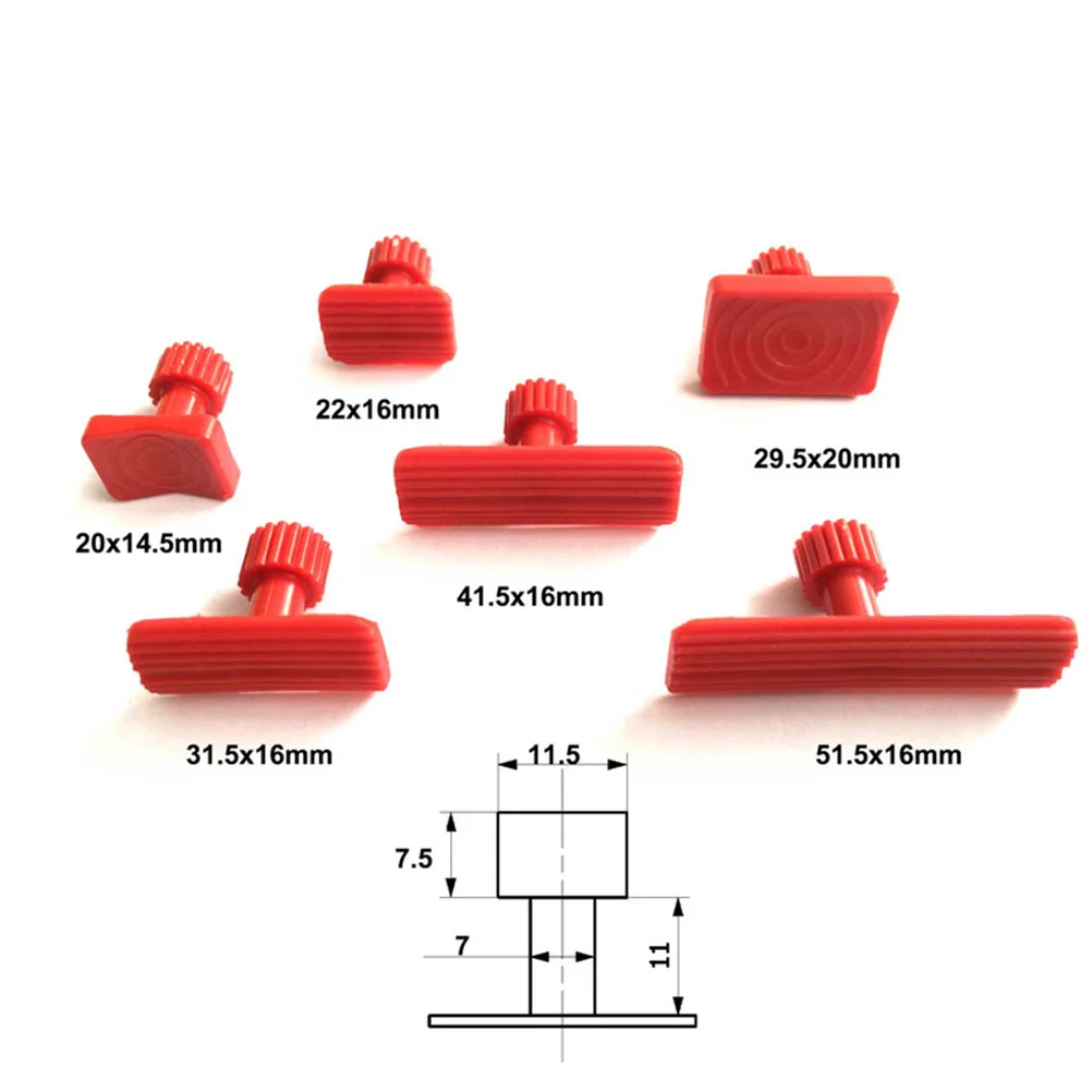 6pcs Dent Removal Gasket Durable Suction Sucker Repair Tool Puller for Car Auto A30 |
