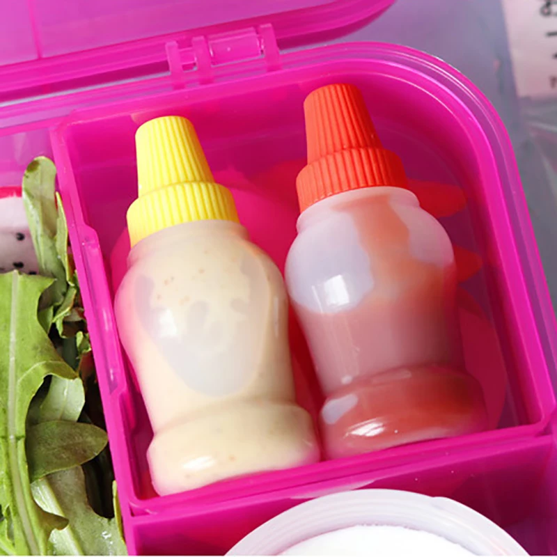 2 шт./компл. 25 мл мини-бутылка для томатного кетчупа портативная маленькая