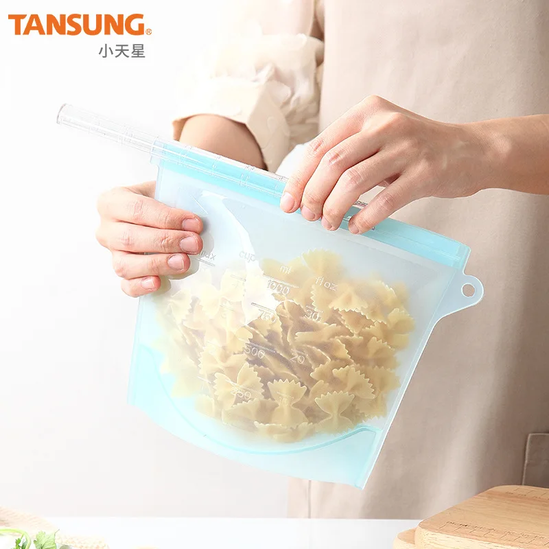 2 шт Большая + маленькая многофункциональная герметичная силиконовая сумка для