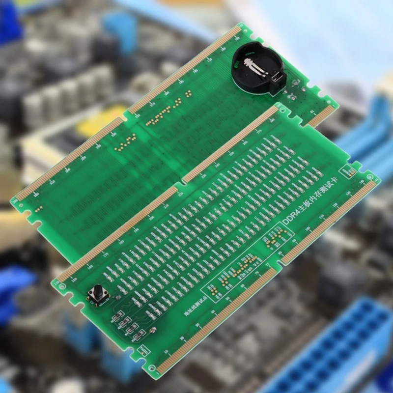 DDR4 Тестовая карта RAM слот для памяти светодиодный Рабочий стол материнская плата
