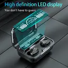 TWS M16 Bluetooth-совместимые наушники 5,1 2000 мАч беспроводные наушники стерео спортивные водонепроницаемые наушники-вкладыши гарнитура с микрофоном