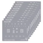 Qianli BGA реболлинг Трафарет Комплект для Samsung Exynos процессор Note 4 J 1 2 3 A9 A520 S6-S10 + NOTE8 NOTE10 микросхема пайки шаблон