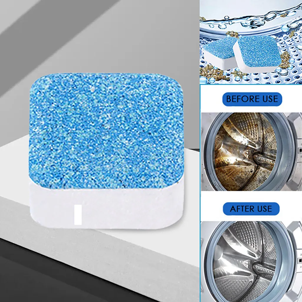 Washing Machine Cleaner Descaler Deep Cleaning Remover Deodorant Durable machine tank cleaning washing tablets #25 | Дом и сад