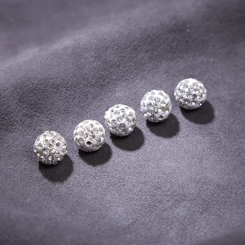 50 шт./лот 4-16 мм хрустальные бусины диско шар для DIY браслета Naecklace Cloose компоненты