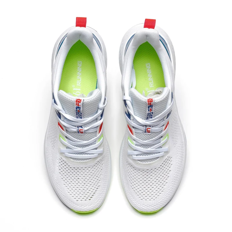 

361 Degrees Men Air Cushion Shock Sneakers Lightweight Mesh Breathable Male Sport Shoes W572022204-1