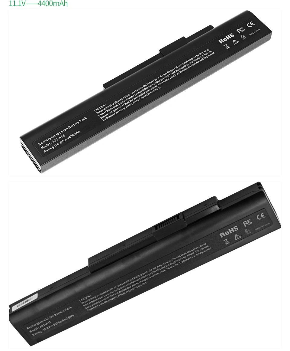 ApexWay ноутбук Батарея A32-A15 40036064 для msi A6400 CX640(MS-16Y1) CR640 Gigabyte 142750 153734 157296 Q2532N DNS